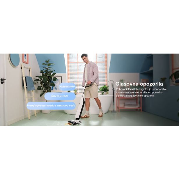 MOKRO-SUHI SESALNIK ROBOROCK FLEXI LITE