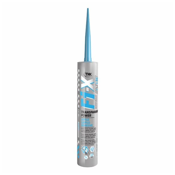 MONTAŽNO LEPILO FIX TRANSPARENT POWER 290 ML