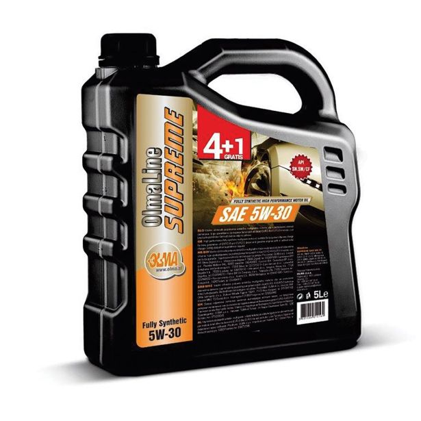 MAZIVA IN TEKOČINE OLMA OLMALINE SUPREME 5W-30 5 LIT / #3 / P168 / SW