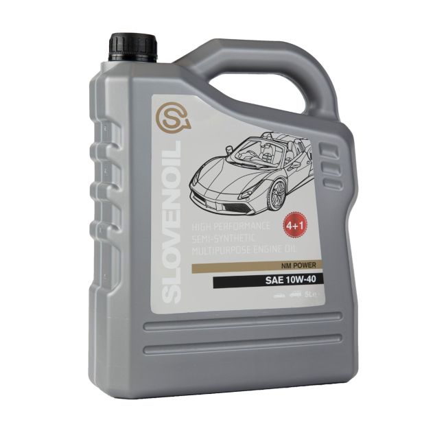 MAZIVA IN TEKOČINE SLOVENOIL NM POWER SAE 10W-40 5L