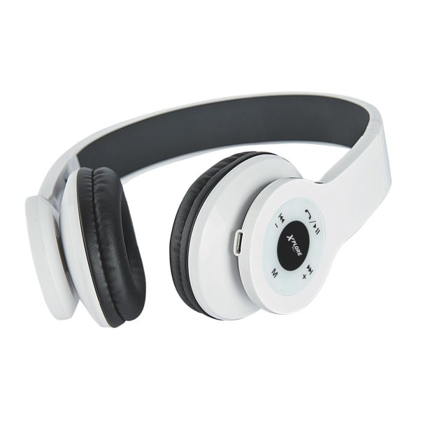 MP3 PREDVAJALNIK XPLORE SLUŠALKE BT XP566 BELE BLUE TOOTH.MICRO SD.FM