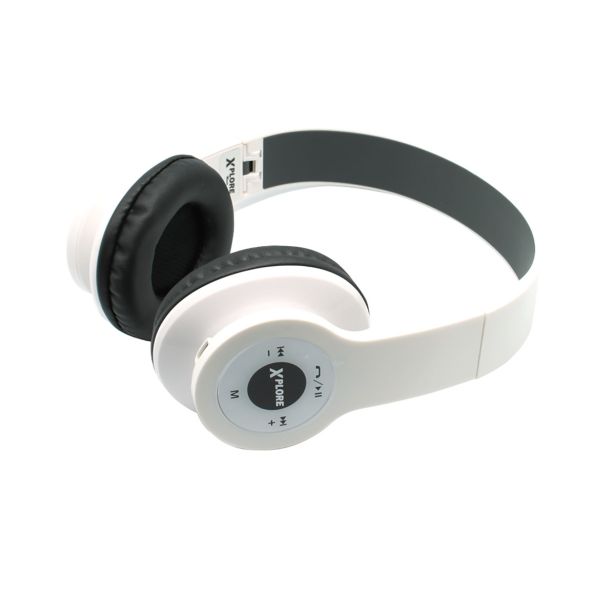 MP3 PREDVAJALNIK XPLORE SLUŠALKE BT XP566 BELE BLUE TOOTH.MICRO SD.FM