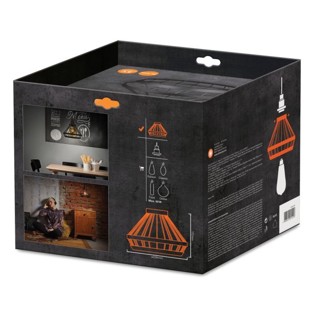 DEL ZA SVETILKO LEDVANCE MREŽA OKRASNA ČRNA