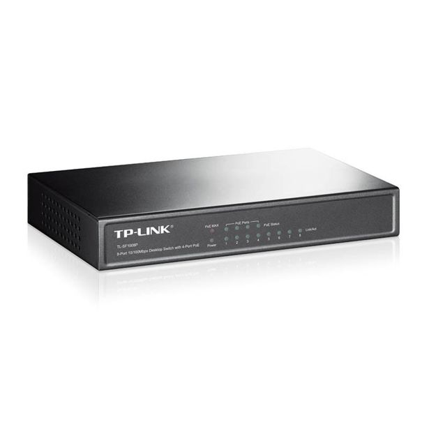 MREŽNI USMERNIK (ROUTER) TP-LINK LAN 8 PORT TL-SF1008P 4X POE 10/100