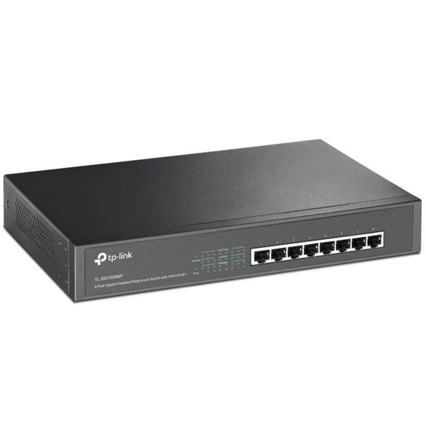 MREŽNI USMERNIK (ROUTER) TP-LINK LAN 8 PORT TL-SG1008MP GIGA POE+ RAC