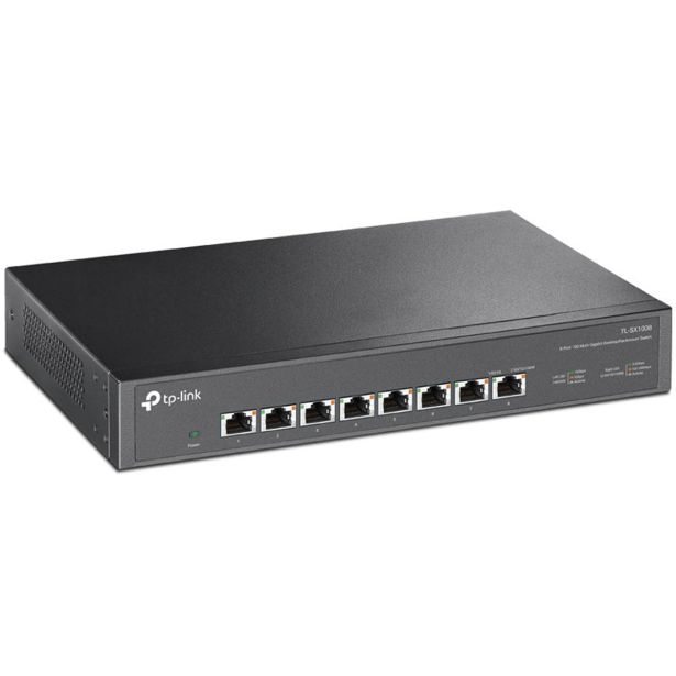 MREŽNI USMERNIK (ROUTER) TP-LINK LAN 8 PORT TL-SX1008 10G DES/RACK