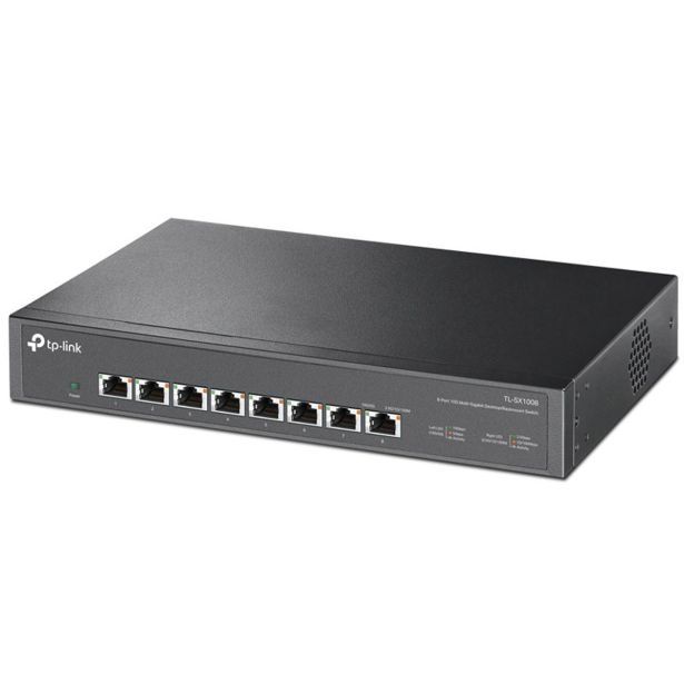 MREŽNI USMERNIK (ROUTER) TP-LINK LAN 8 PORT TL-SX1008 10G DES/RACK