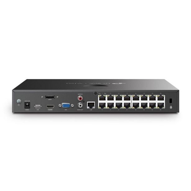 MREŽNI USMERNIK (ROUTER) TP LINK MINI VIGI NVR2016H-16P 16 CHANNEL 4K 16XPOE USB/H