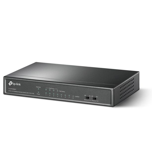 MREŽNI USMERNIK (ROUTER) TP LINK SWITCH LAN 8 PORT TL- SF1008LP 8X10/100 4XPOE+