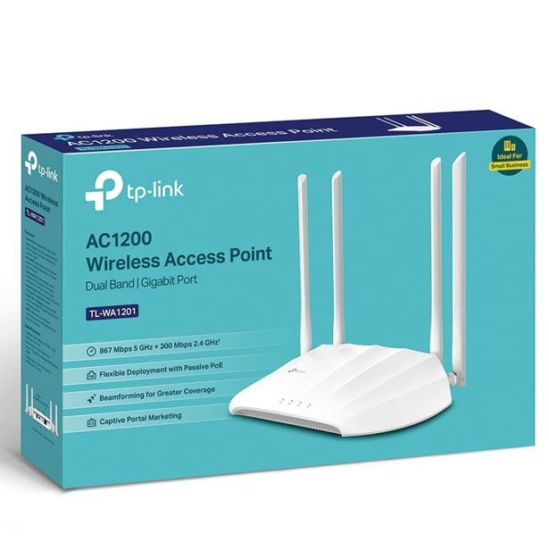 MREŽNI USMERNIK (ROUTER) TP-LINK USMERJEVALNIK WLAN TL-WA 1201 2.4&5GHZ 300+867 AC1