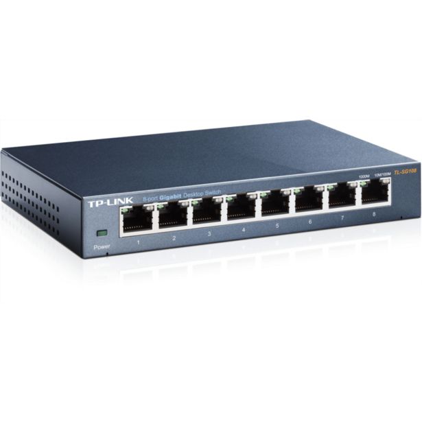 MREŽNO STIKALO (SWITCH) TP-LINK SG108 8 PORT
