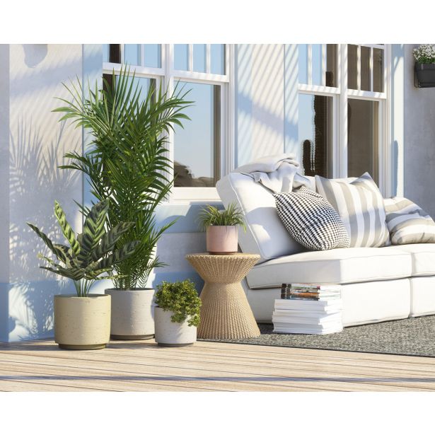 KERAMIČNI NOTRANJI LONEC NÉRIA 22 CM SIV