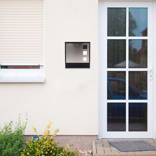 NABIRALNIK ROTTNER DESIGN 380X370X120MM, S CEVJO ČRNA/ SREBRNA