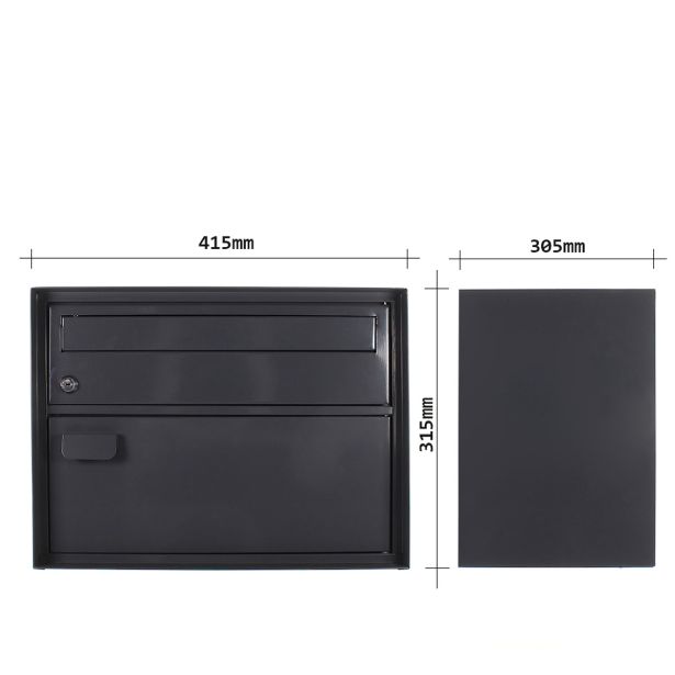 NABIRALNIK ROTTNER ENZIAN 310X415X305MM, ANTRACIT