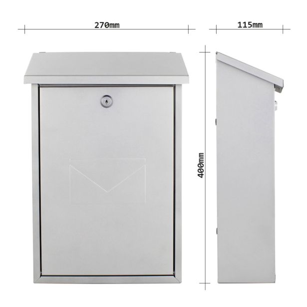 NABIRALNIK ROTTNER PARMA SREBRN 400X270X115