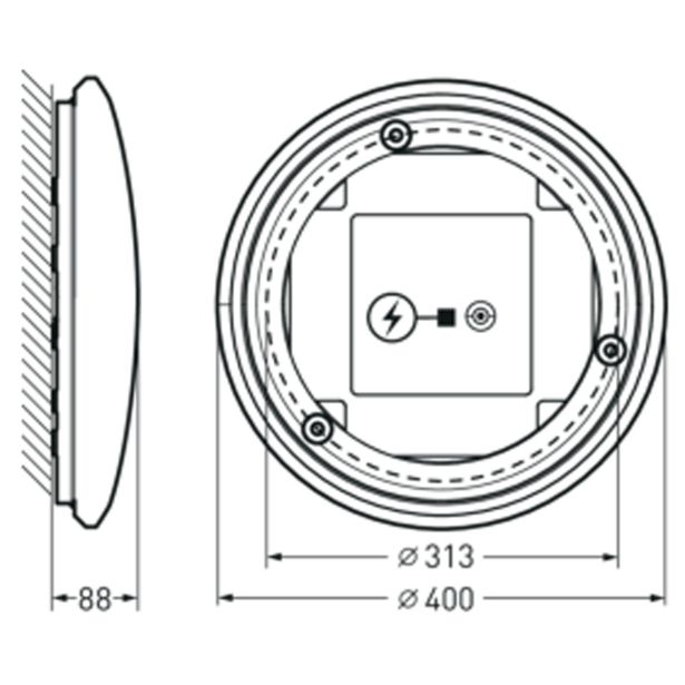 NADGRADNA STROP. SVETILKA TRILUX 2340 G2 WD2 LED 22/16/ ML-8MC ET+HFS
