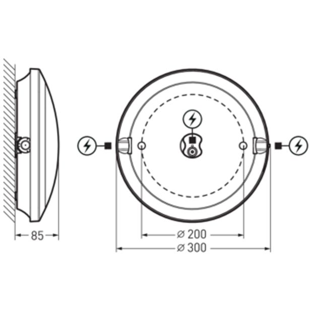 NADGRADNA STROP. SVETILKA TRILUX 2345 G2 WD1 20/14/10/ ML-8MC ET
