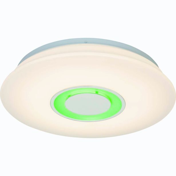 NADGRADNA STROP. SVETILKA DONATA 1X12W RGB, BLUETOTH ZVOČNIK