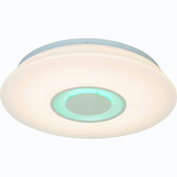 NADGRADNA STROP. SVETILKA DONATA 1X12W RGB, BLUETOTH ZVOČNIK