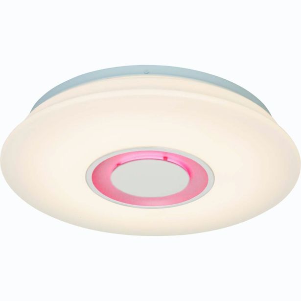 NADGRADNA STROP. SVETILKA DONATA 1X12W RGB, BLUETOTH ZVOČNIK