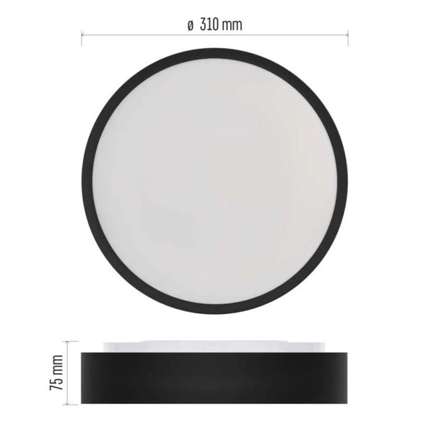 NADGRADNA STROP. SVETILKA EMOS LED OKR. PANEL 17W 1100LM IP20 CCT B