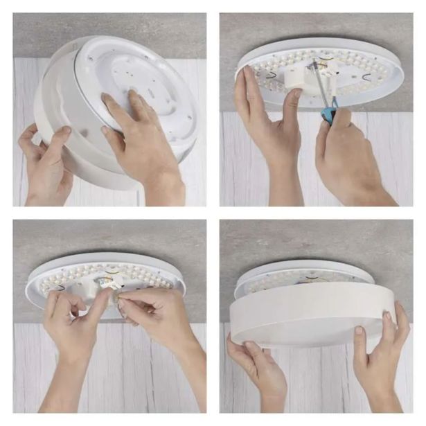 NADGRADNA STROP. SVETILKA EMOS LED PANEL RORI 17W 1400LM IP20 CCT W