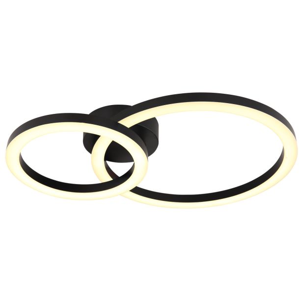 NADGRADNA STROP. SVETILKA GLOBO ADDA 15W WW ČRNA