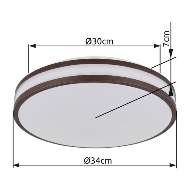 NADGRADNA STROP. SVETILKA GLOBO BETHA RGB