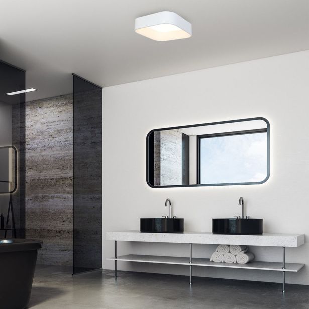 NADGRADNA STROP. SVETILKA MILAGRO ASTRO BELA 24W LED ML6355