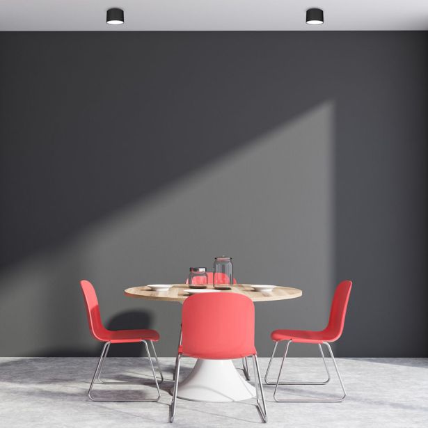 NADGRADNA STROP. SVETILKA MILAGRO DIXIE ČRNA 1XGX53 MLP7543