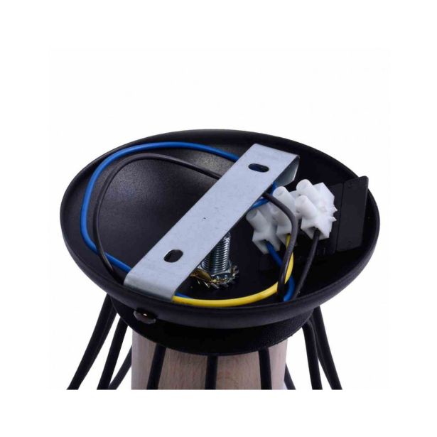 NADGRADNA STROP. SVETILKA MILAGRO WILL BLACK 1XE27 MLP4189