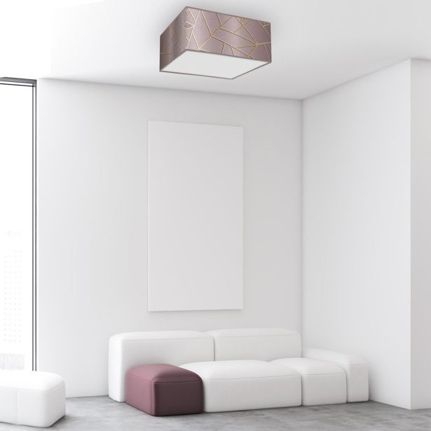 NADGRADNA STROP. SVETILKA MILAGRO ZIGGY ROZA 2XE27 MLP7588