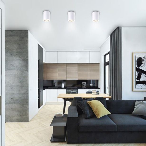 NADGRADNA STROP. SVETILKA RABALUX KOBALD E27 1X25W D9CM BELA