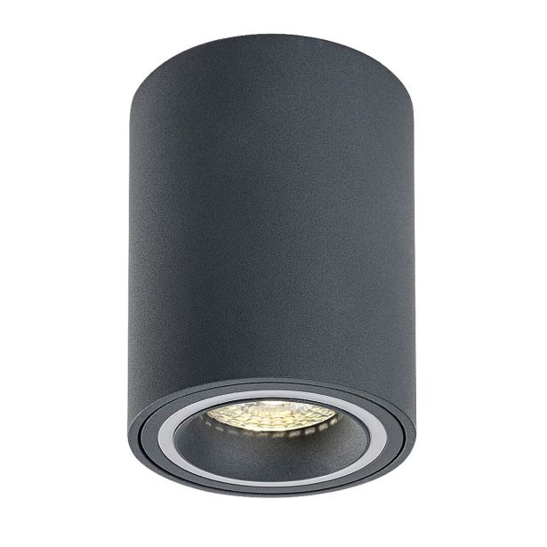 NADGRADNA STROP. SVETILKA RABALUX KOBALD GU10 1X25W SIVA D8CM