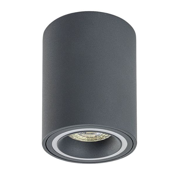 NADGRADNA STROP. SVETILKA RABALUX KOBALD GU10 1X25W SIVA D8CM