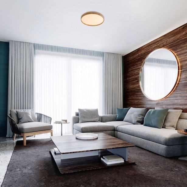 NADGRADNA STROP. SVETILKA RABALUX LEANA2 24W D38.5CM BUKEV