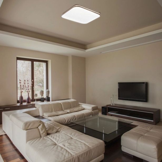 NADGRADNA STROP. SVETILKA RABALUX OSCAR2 18W KVADRAT, RJAV, ZVEZDAST