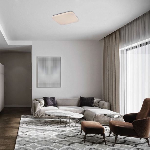 NADGRADNA STROP. SVETILKA RABALUX VENDEL 18W 32X32CM KVADRATNA