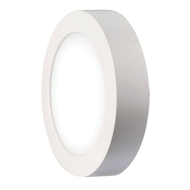 LED PANEL EMOS 18W NW BELI, OKROGLI NADGRADNI