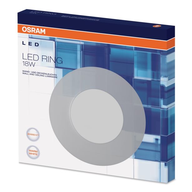 NADGRADNA STROP. SVETILKA OSRAM LED RING 18W