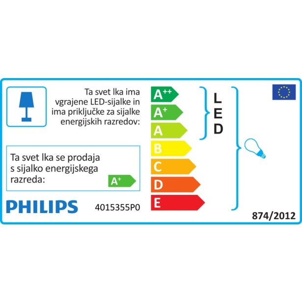 NADGRADNA STROP. SVETILKA PHILIPS AVIGO 1X11W