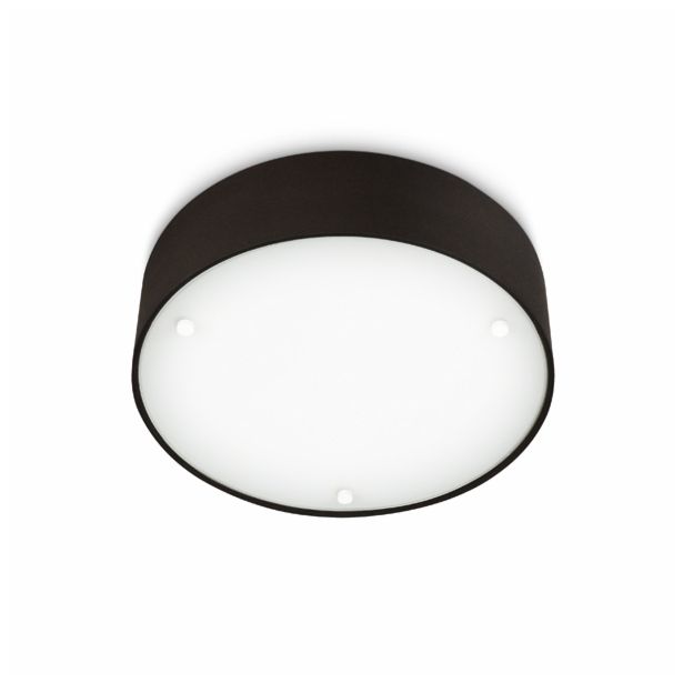 NADGRADNA STROP. SVETILKA PHILIPS VELOUR 2X23W E27 30175/30/16 ČRNA