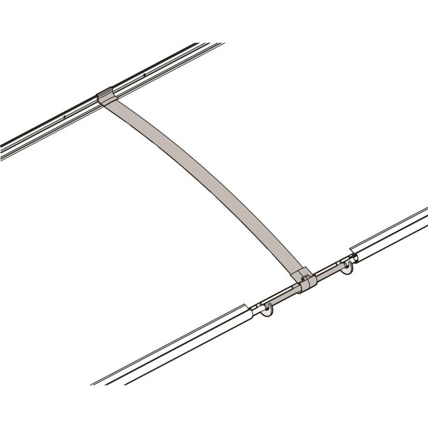 VEZNI ČLEN PALRAM CANOPY AQUILA EZ LINK-ANTRACIT