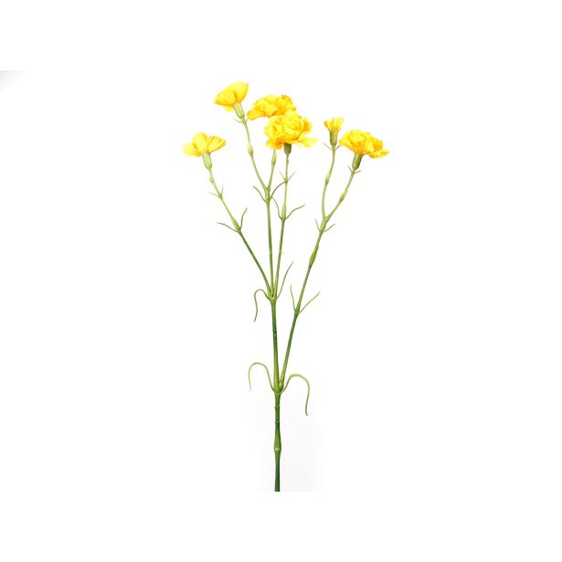 UMETNO CVETJE NAGELJ VEJICA X4, 6 CVET RUMEN