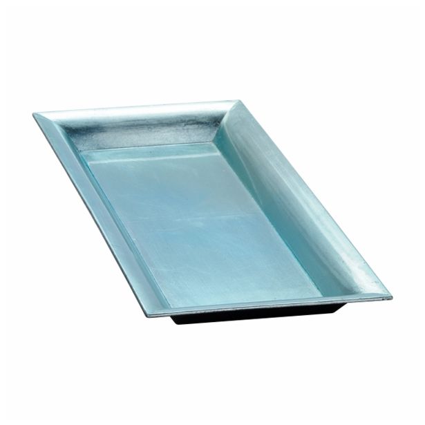 NAMIZNA DEKORACIJA GLOSSTYLE KROŽNIK 36X17 CM MODRI DEKORATIVNI UMETNA MASA