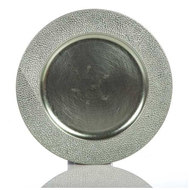 NAMIZNA DEKORACIJA GLOSSTYLE KROŽNIK FI 33 SV. ZELENI DEKORATIVNI UMETNA MASA