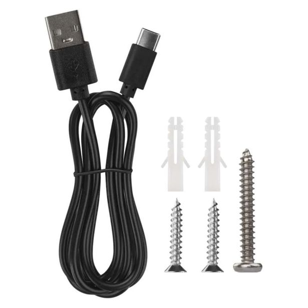 NAMIZNA SVETILKA EMOS ABBIE ČRNA