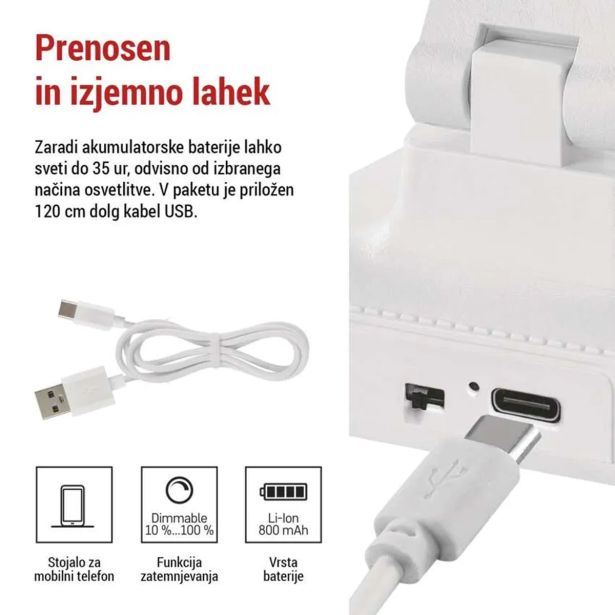 NAMIZNA SVETILKA EMOS AMY