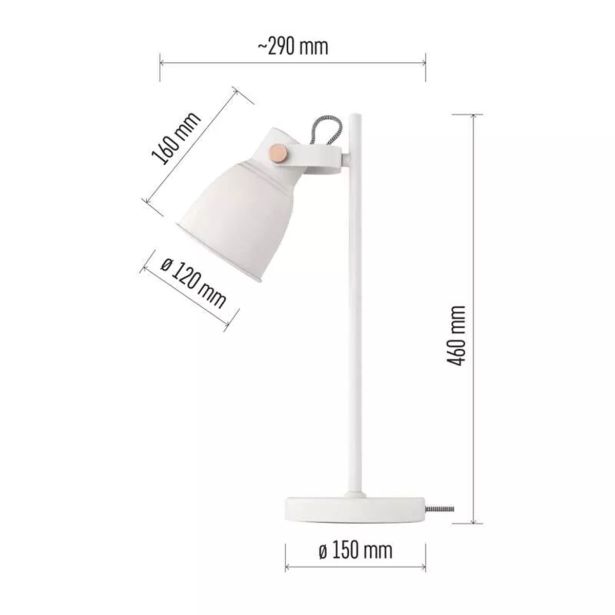 NAMIZNA SVETILKA EMOS JULIAN BELA