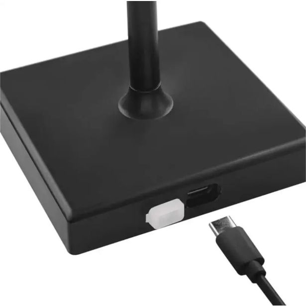 NAMIZNA SVETILKA EMOS KATIE POLNILNA ČRNA